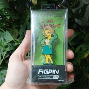 NIB FigPin The Simpsons Edna Krabappel Collectible Pin